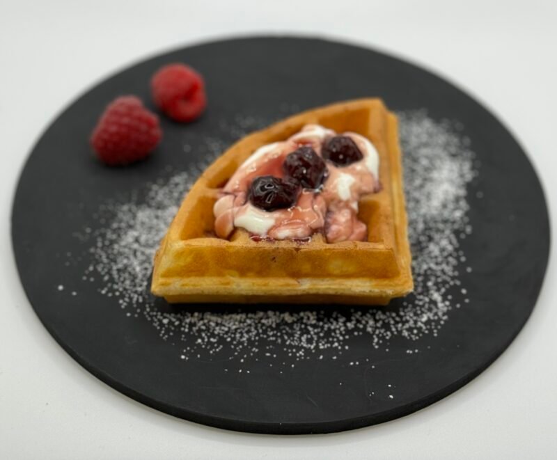 Sour Cherry waffle